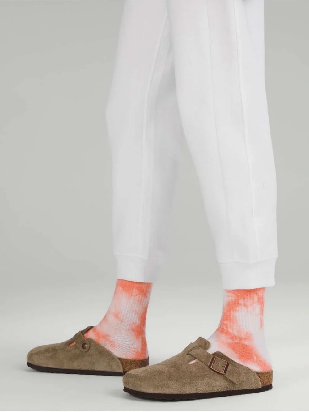 Lululemon Scuba High-Rise Cropped Jogger White Size 4